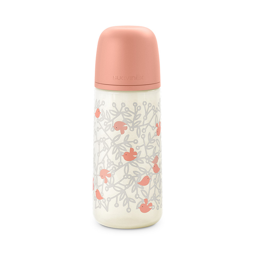 Biberon 360ml avec tétine SX Pro L Birdies rose 