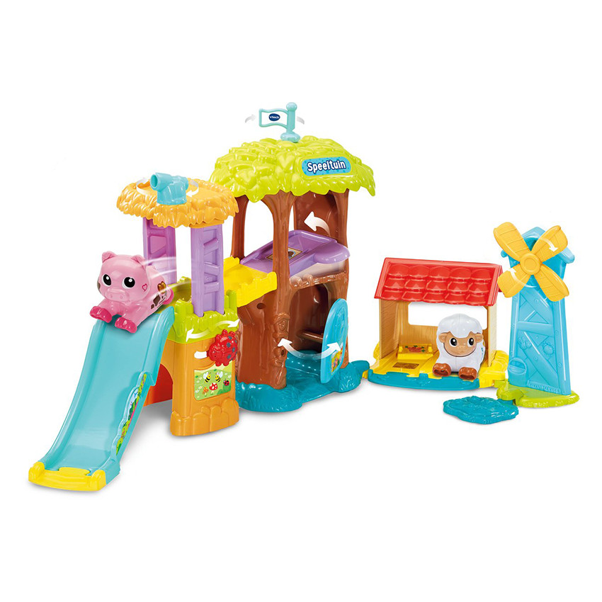 Rol & Dol Dieren Speeltuin + Koe NL 