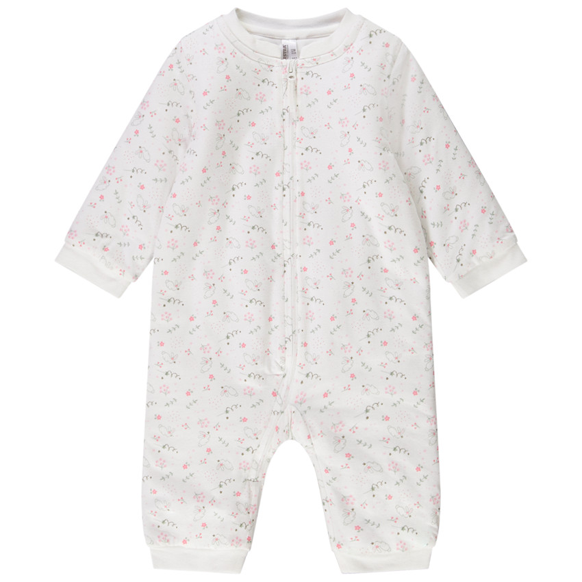 Pyjama topper met konijnenprint voor baby meisje 