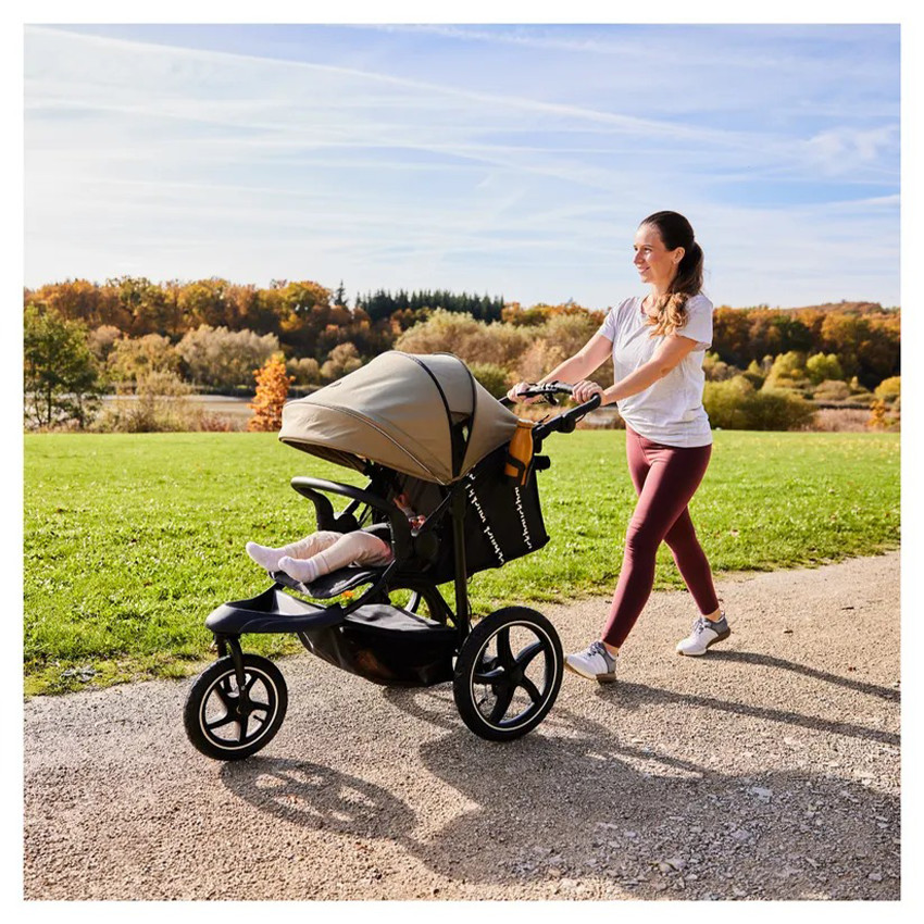 Poussette Jogger Runner 3 Tout-terrain Olive 