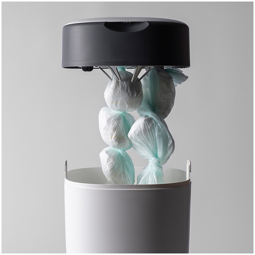 Poubelle à couches Twist & Click - Vert 