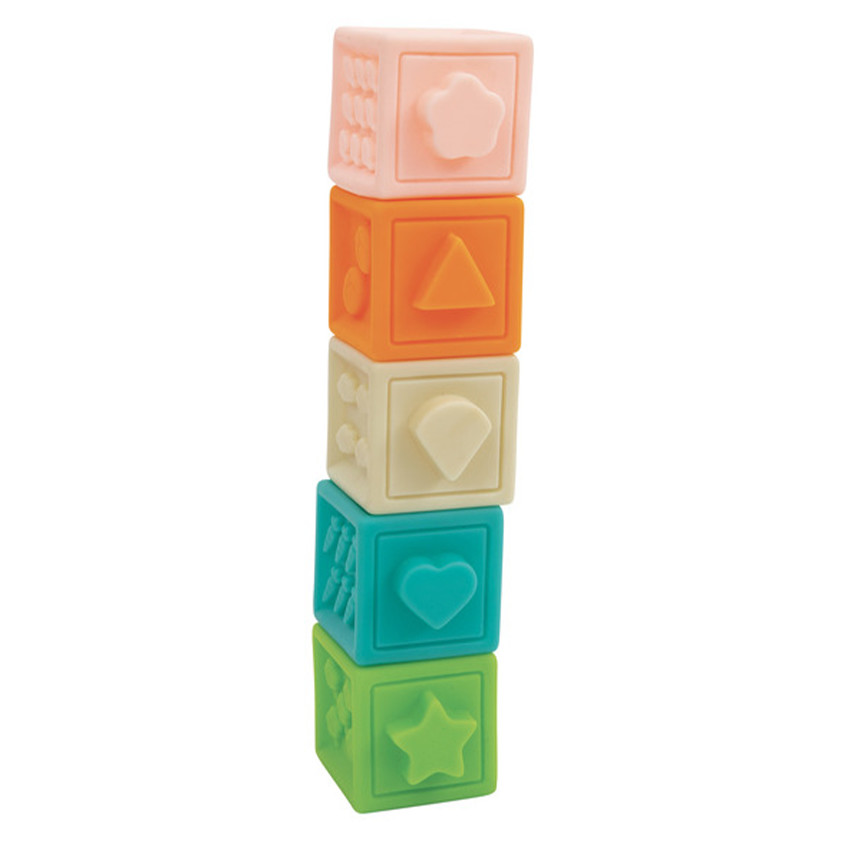 Cubes d'éveil souples 9 pièces 