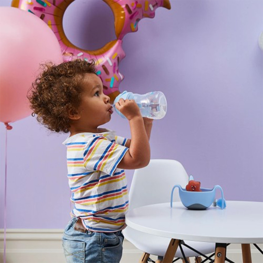 Gobelet Sippy avec paille innovante 240ml Bubblegum 6m+ 