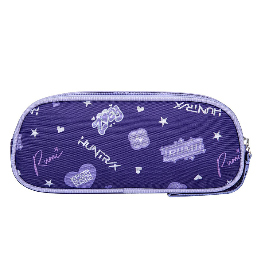 Trousse scolaire 2 compartiments KPop Demon Hunter Bleu 