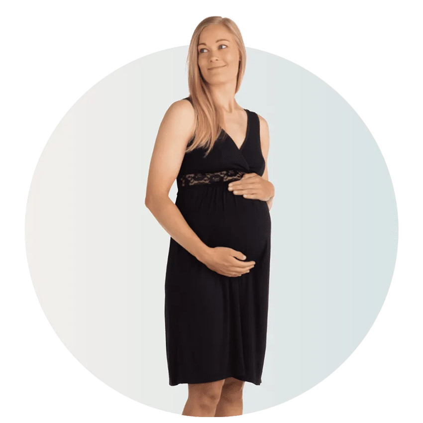 L - Nuisette Grossesse & Allaitement Noir  