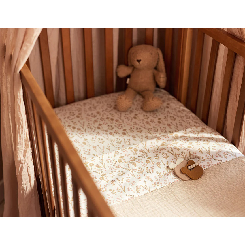 Laken wieg 75x100cm Bloomy 