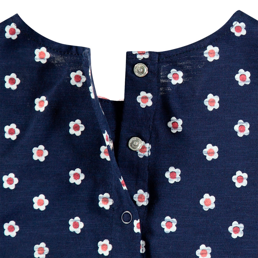 Combinaison courte à fleurs  