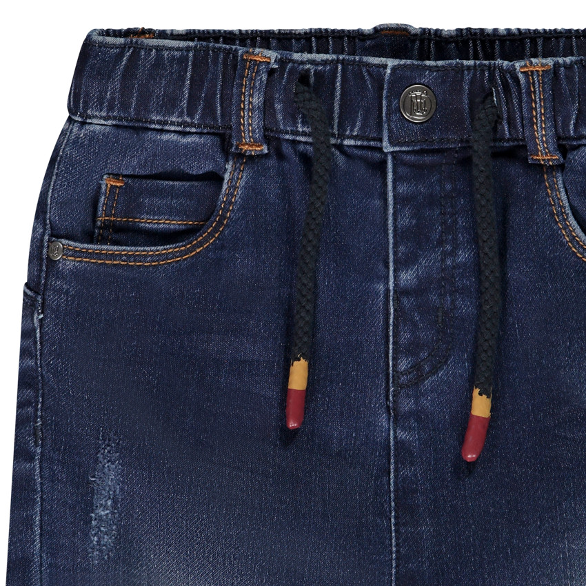 Jean denim like avec broderies pour bébé garçon 