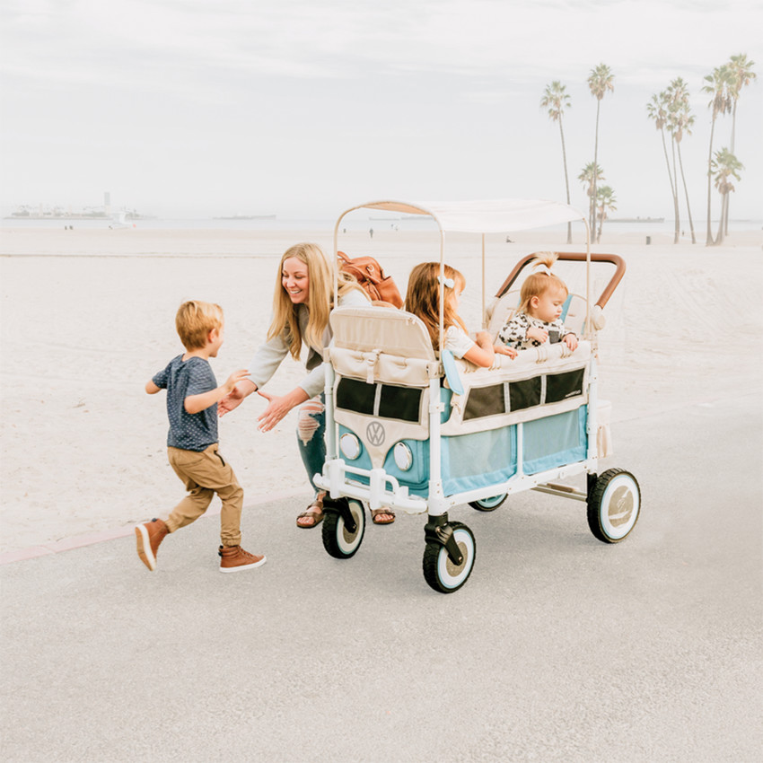 Poussette Chariot VW4 Volkswagen Bondi Blue 