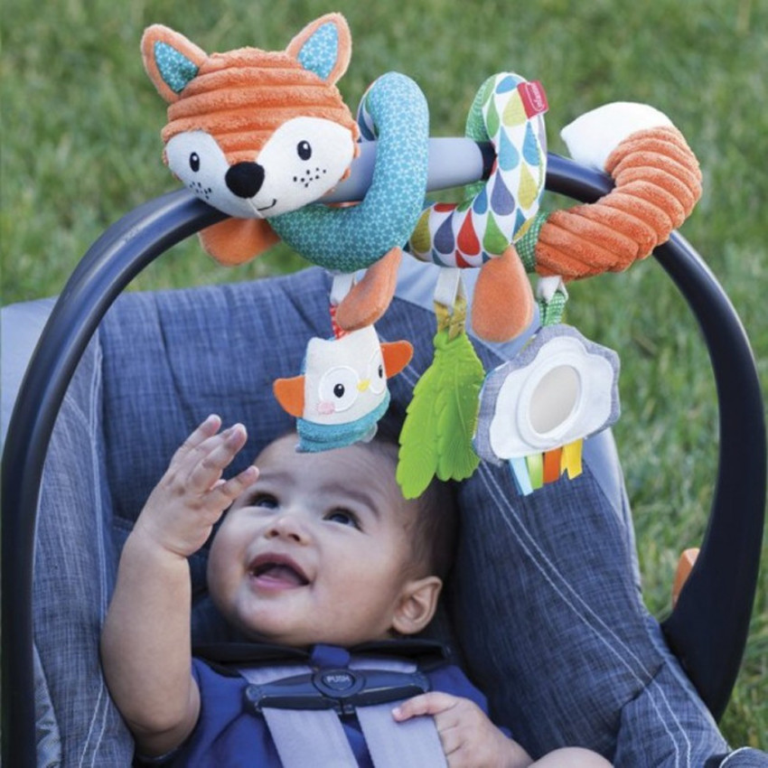 Spirale d'activités Renard - Spiral car seat activity toy 