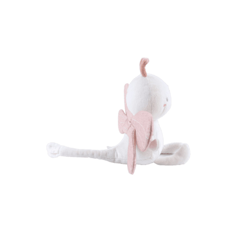 Petite peluche libellule en veloudoux Louli 