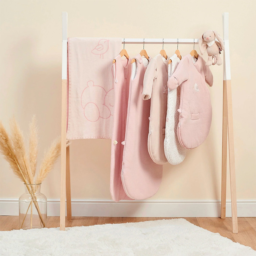 Gigoteuse sans manches TOG 0,5 90cm Alice & Pomme vieux rose 