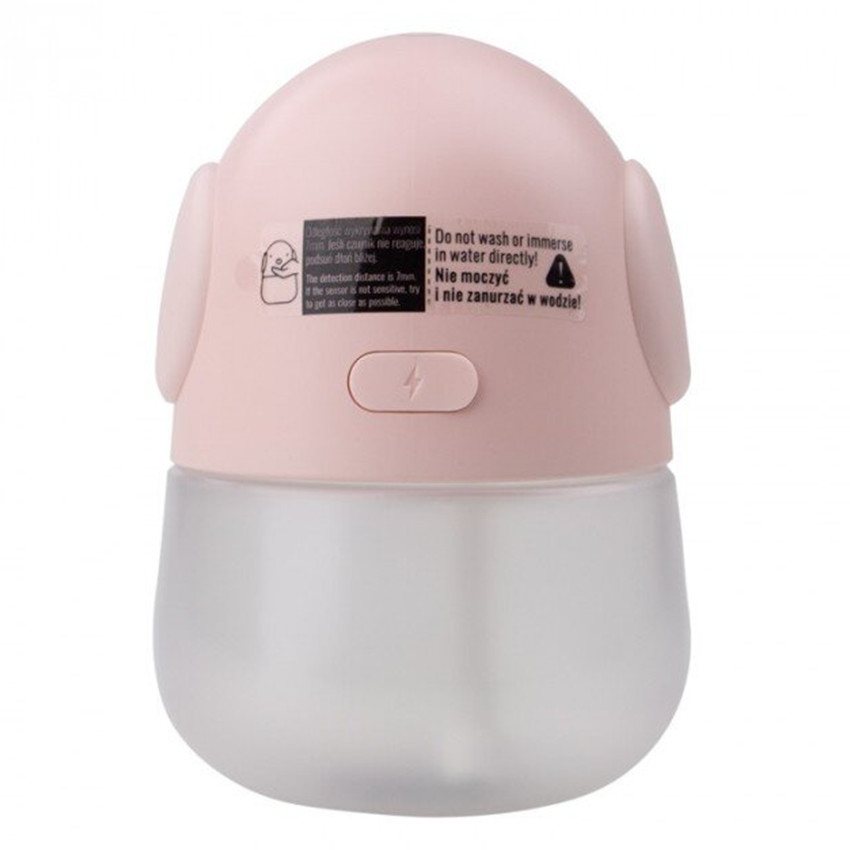 Distributeur de savon automatique Éléphant rose 