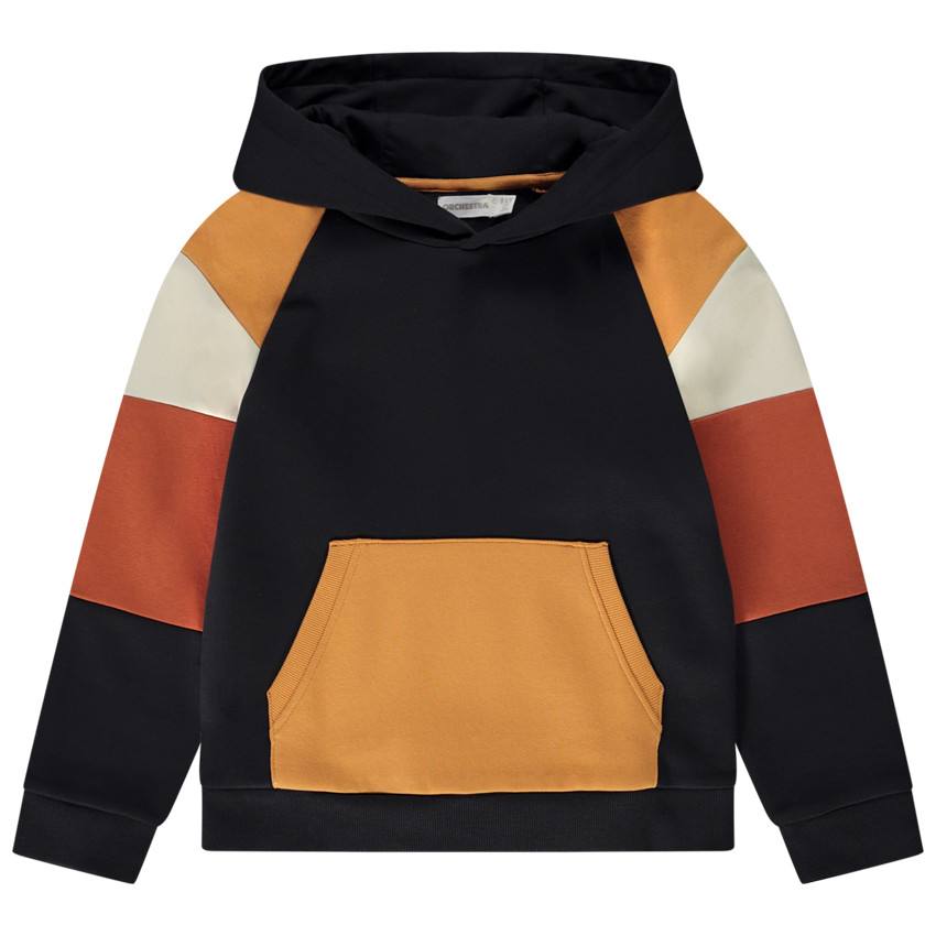 Sweat en molleton effet color block pour garçon 