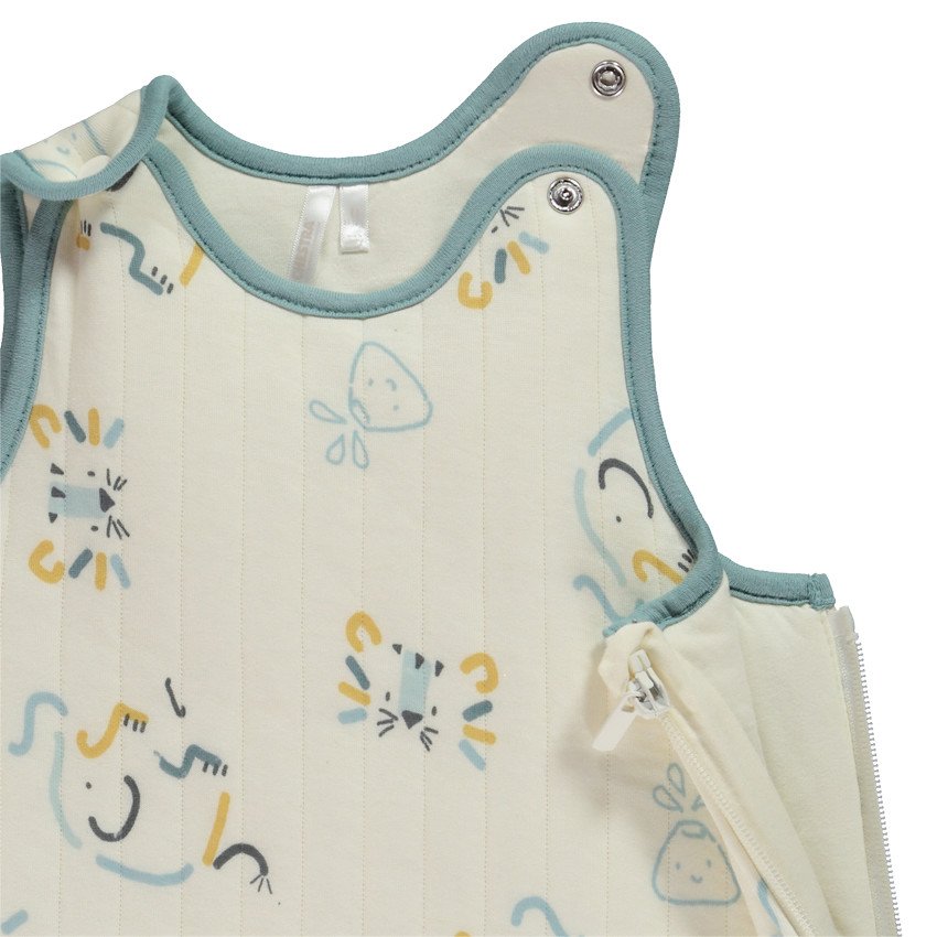 Gigoteuse matelassée TOG 4 imprimé éléphants pour bébé garçon 