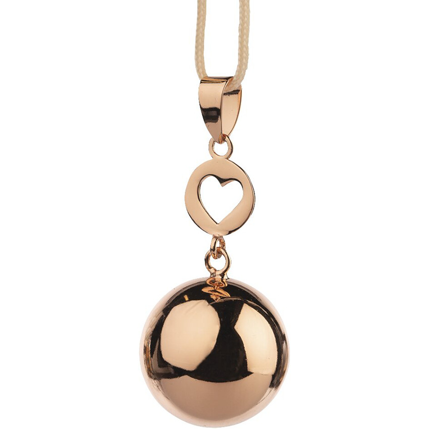 Halsketting zwangershapssieraad design Rose Gold met Hartje 