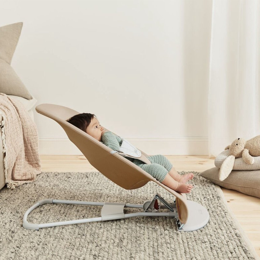 Transat Balance soft tissé/jersey beige/gris 