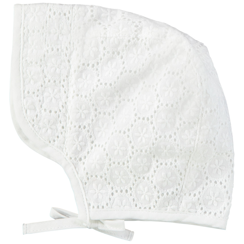 Béguin met Engels borduursel voor meisjes 