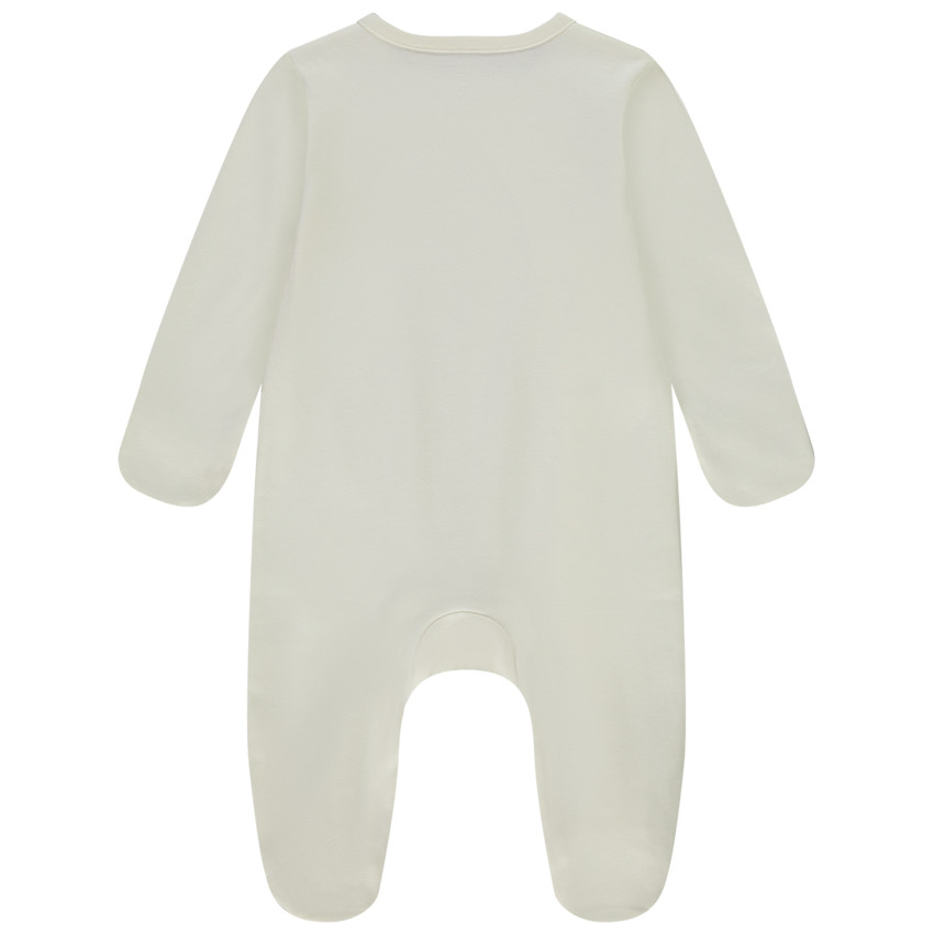 Dors-bien en jersey avec moufles retroussables pour bébé