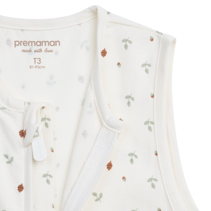 Gigoteuse sans manches 18-36M TOG 0.5 en jersey imprimé Roi des Forêts 