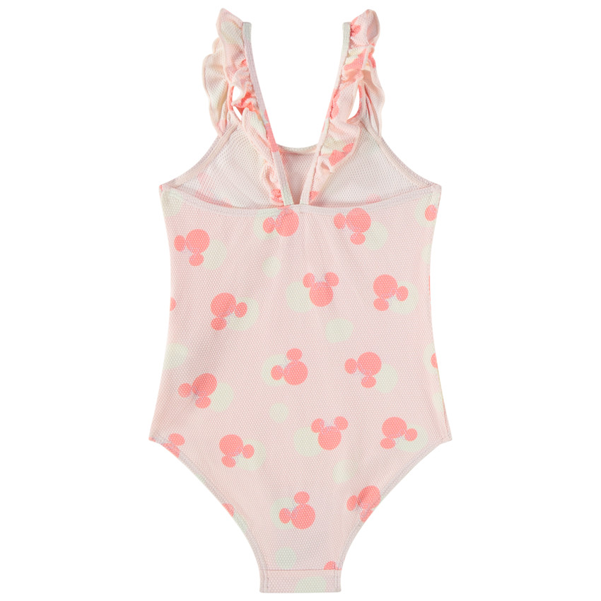 Maillot de bain 1 pièce imprimé Minnie Disney pour fille 