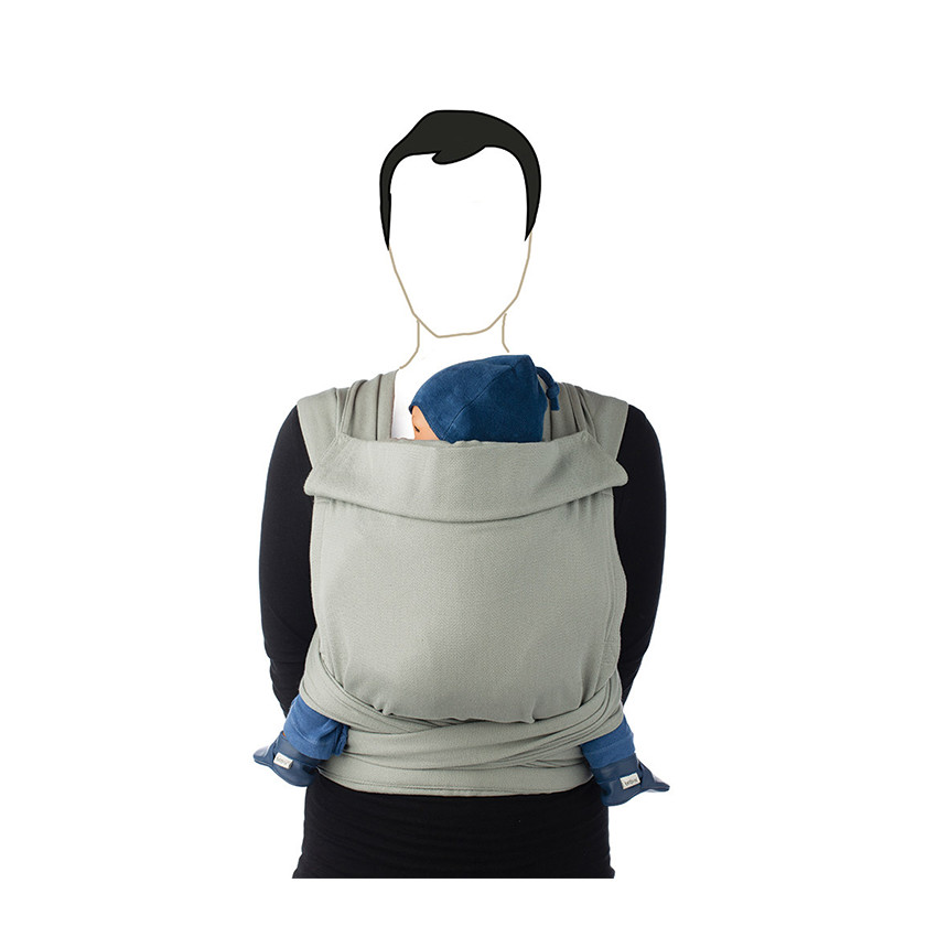 Porte-bébé Bb-tai - Gris 