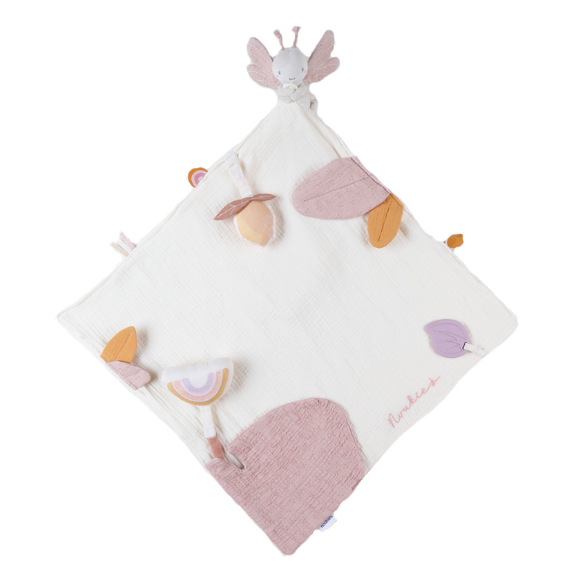 Couverture d'activités en mousseline avec attache Louli 