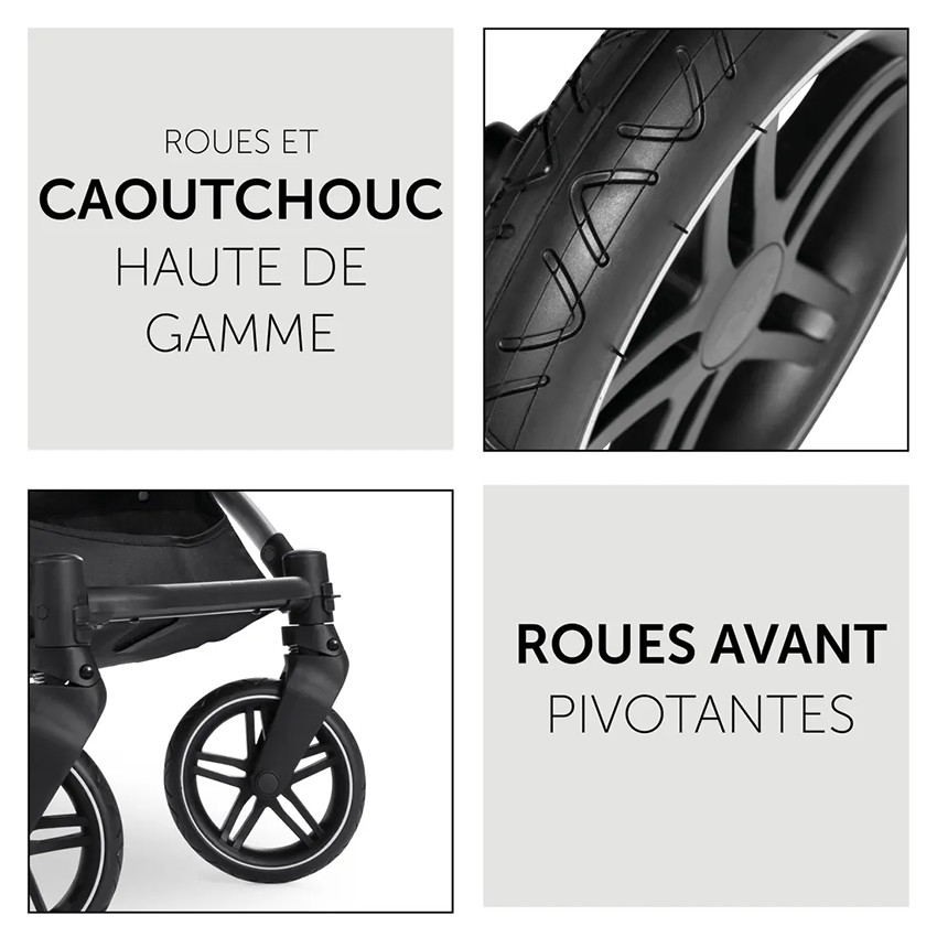 Set Vision X Poussette + Nacelle Melange Beige 