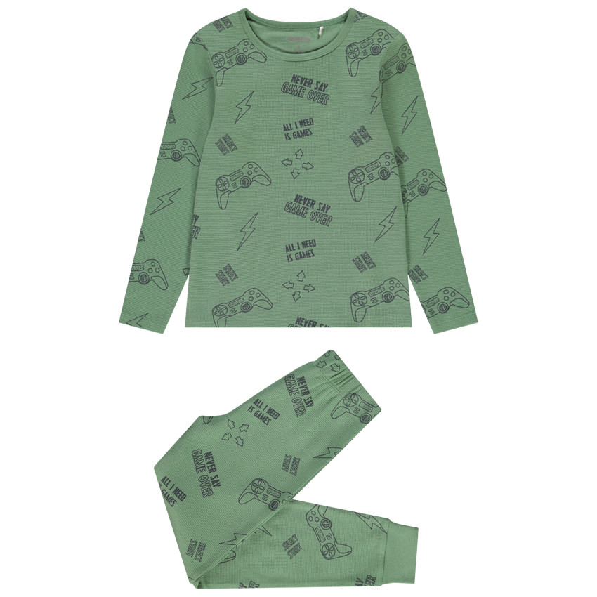 Pyjama 2 pièces imprimé jeux vidéo pour garçon 