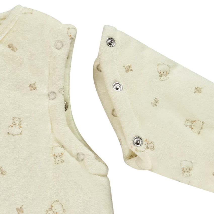 Gigoteuse TOG 3 à manches amovibles imprimé nounours pour bébé 
