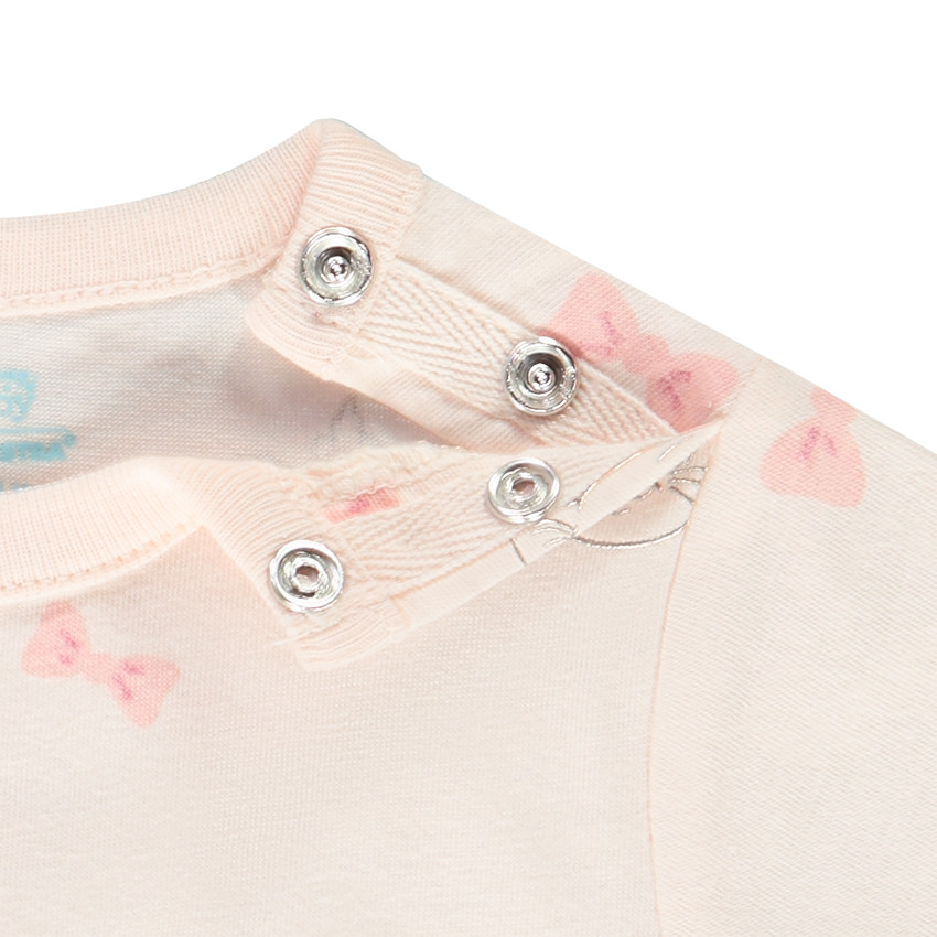 Lot de 3 bodies manches courtes motifs Marie Disney pour bébé fille 