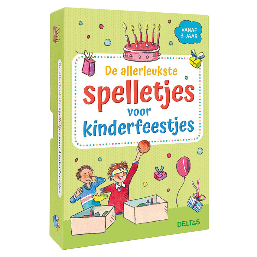 NL De allerleukste spelletjes voor kinderfeestjes +3A 