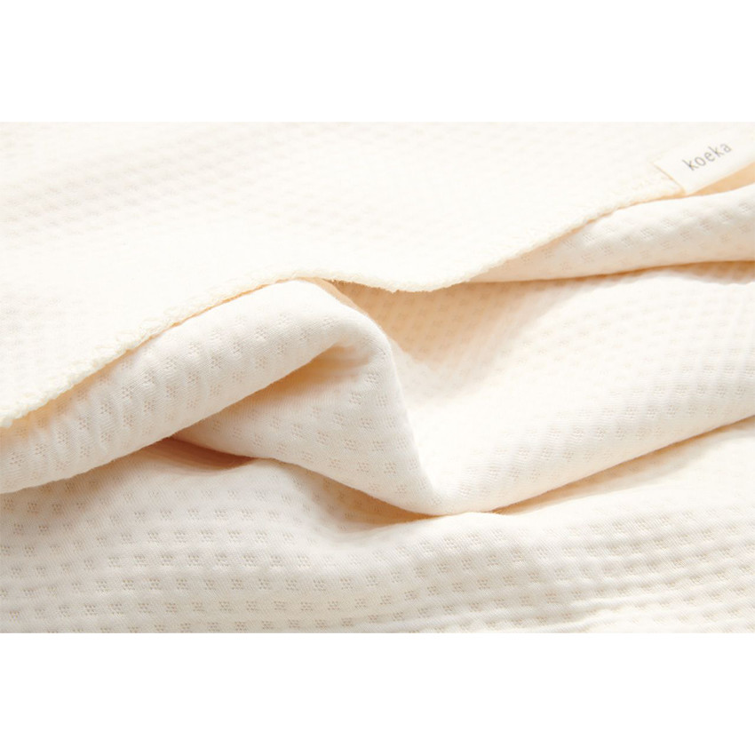Beddeken katoen Elim Warm White 100x150cm TOG 0.6 