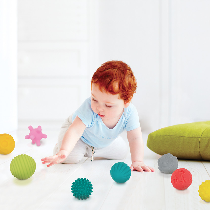 Set van 8 sensorische ballen 