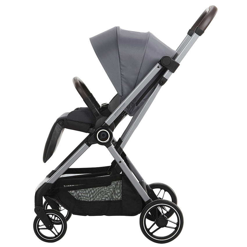 Poussette compacte Flora noir 