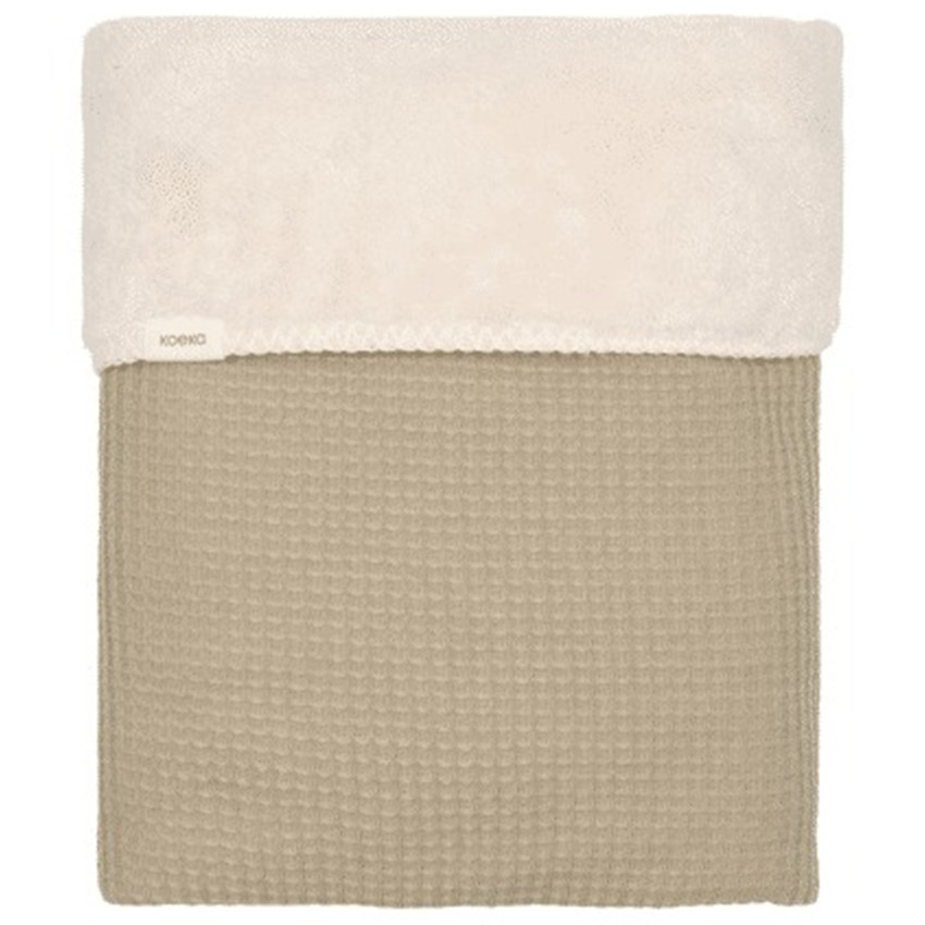 Couverture lit Teddy Malaga 100x150cm Sage 