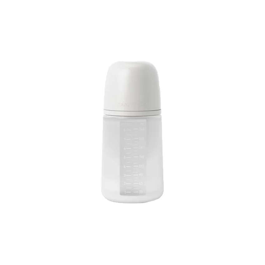 Biberon en silicone Colour Essence 250ml Transparent 