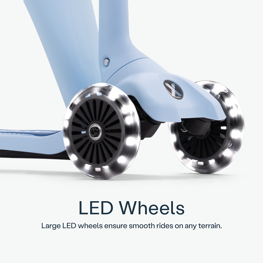 Trottinette 3 roues Xtend-Mini Ride 12mois-9ans Soft Blue 