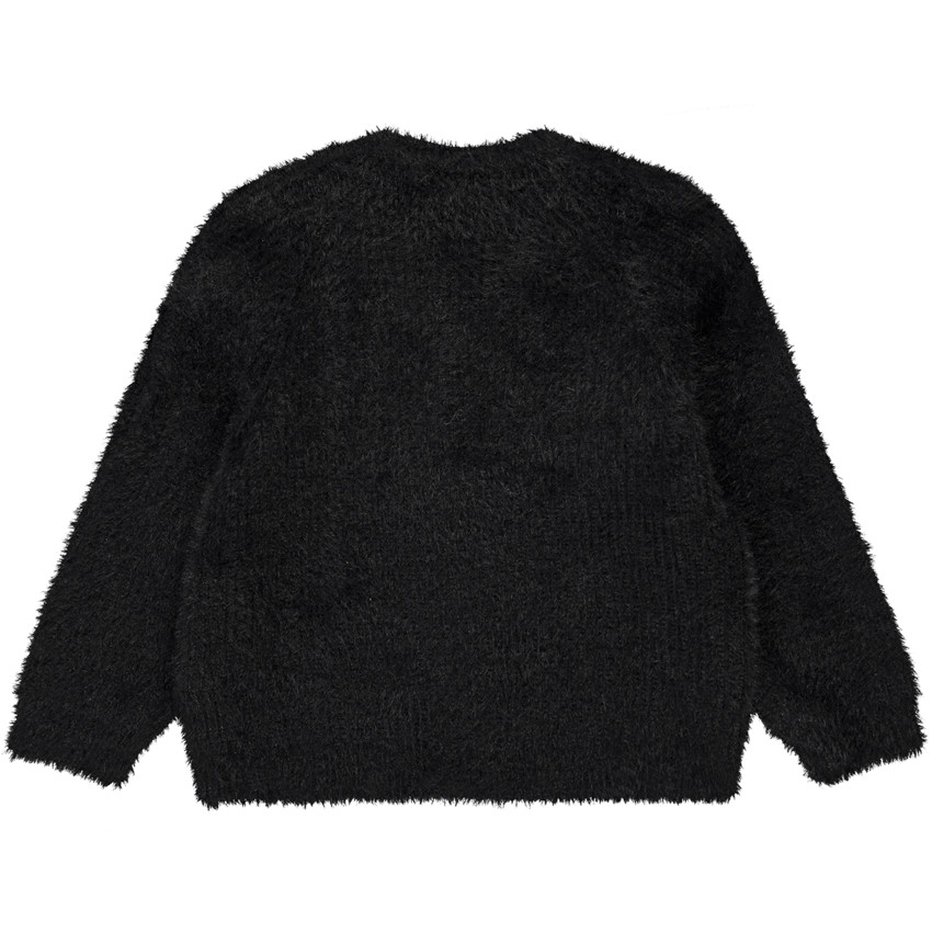 Gilet en tricot uni pour fille 