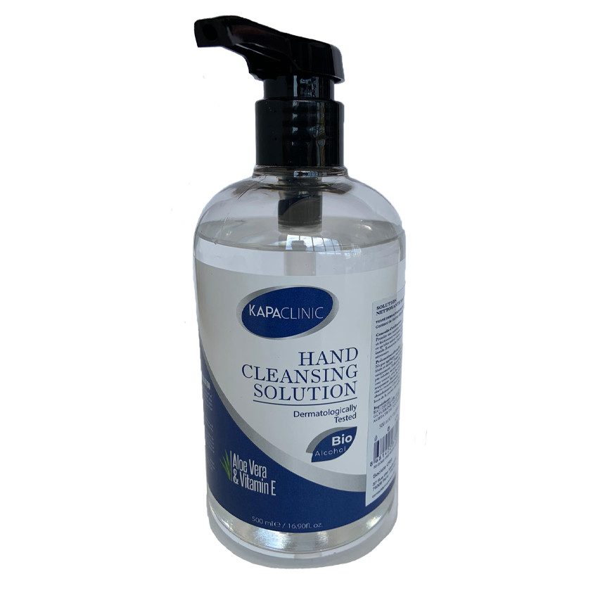 Solution hydroalcoolique bio à l&#39;aloe vera - 500ml 