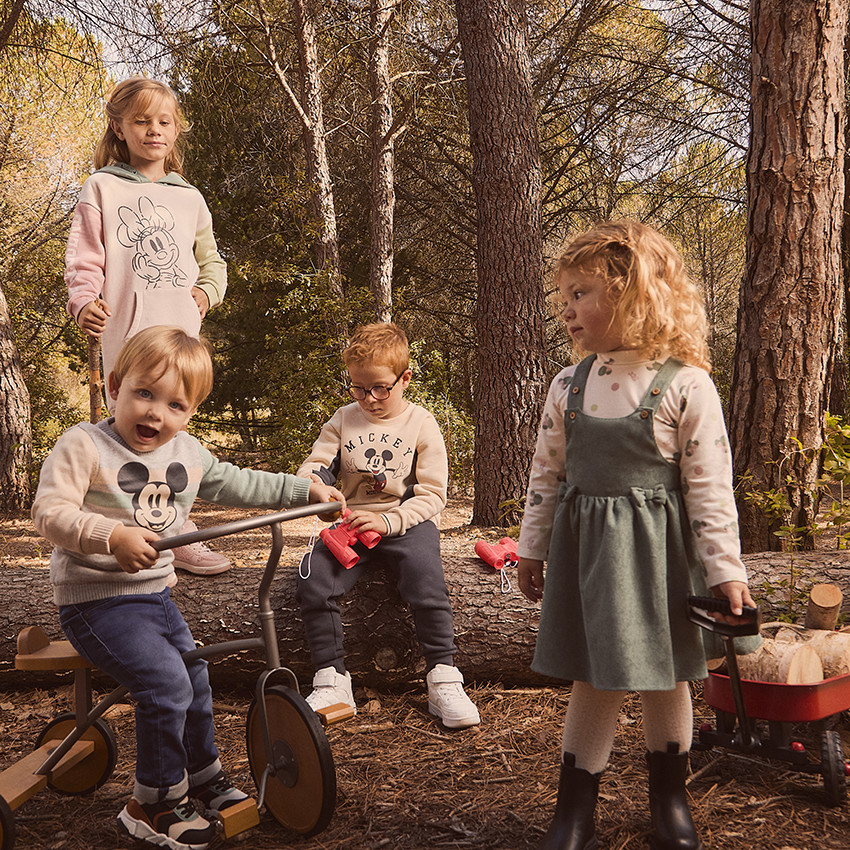 Robe courte sans manches uni en velours pour bébé fille 