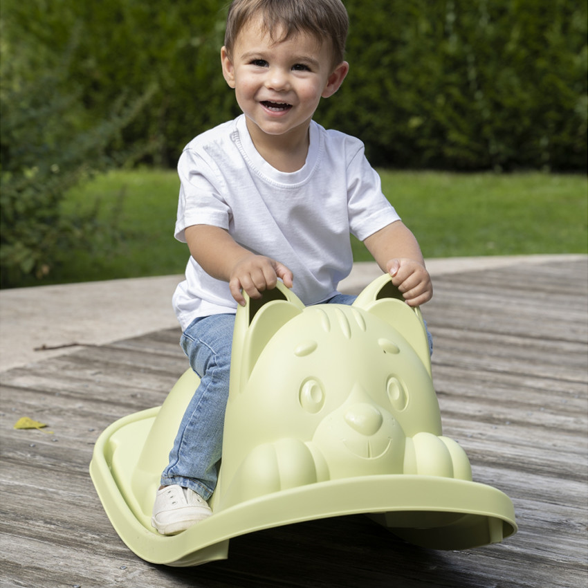 Bascule Chat Smoby Life vert 