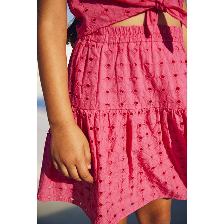 Rok in Engels borduursel voor meisjes 