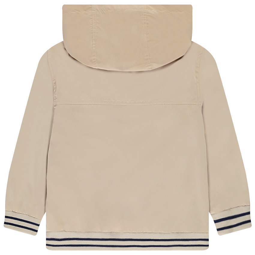 Windjack in ripstop met voering voor jongen 