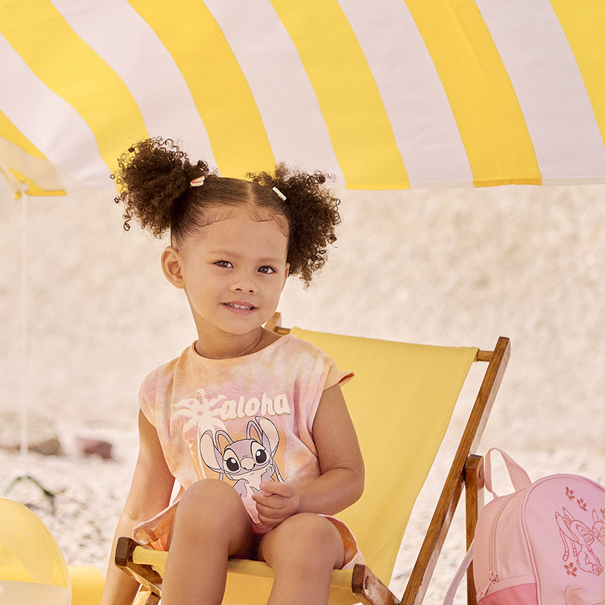 Robe effet tie & dye Angel Disney à gros sequins pour fille 