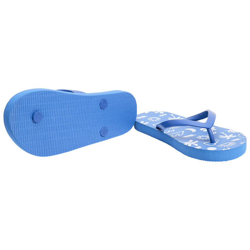 Slippers met print voor jongens met bandje volgens maat 