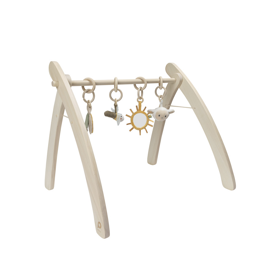 Set de 4 jouets à suspendre pour arche d'éveil La Vie à la Ferme 