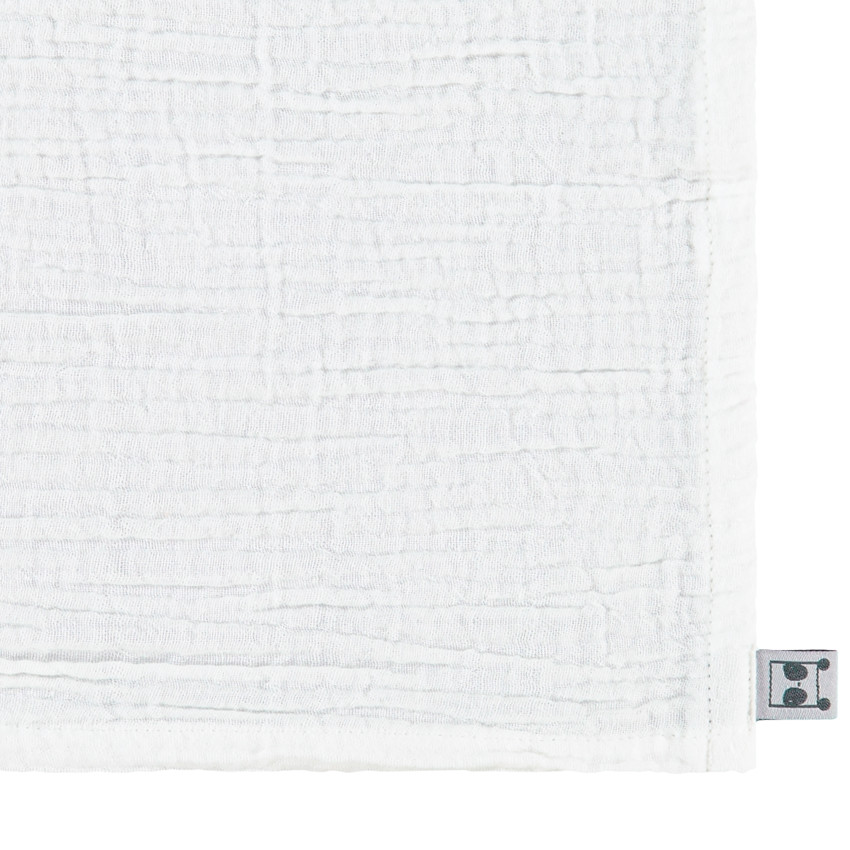 Lange en gaze de coton unie 