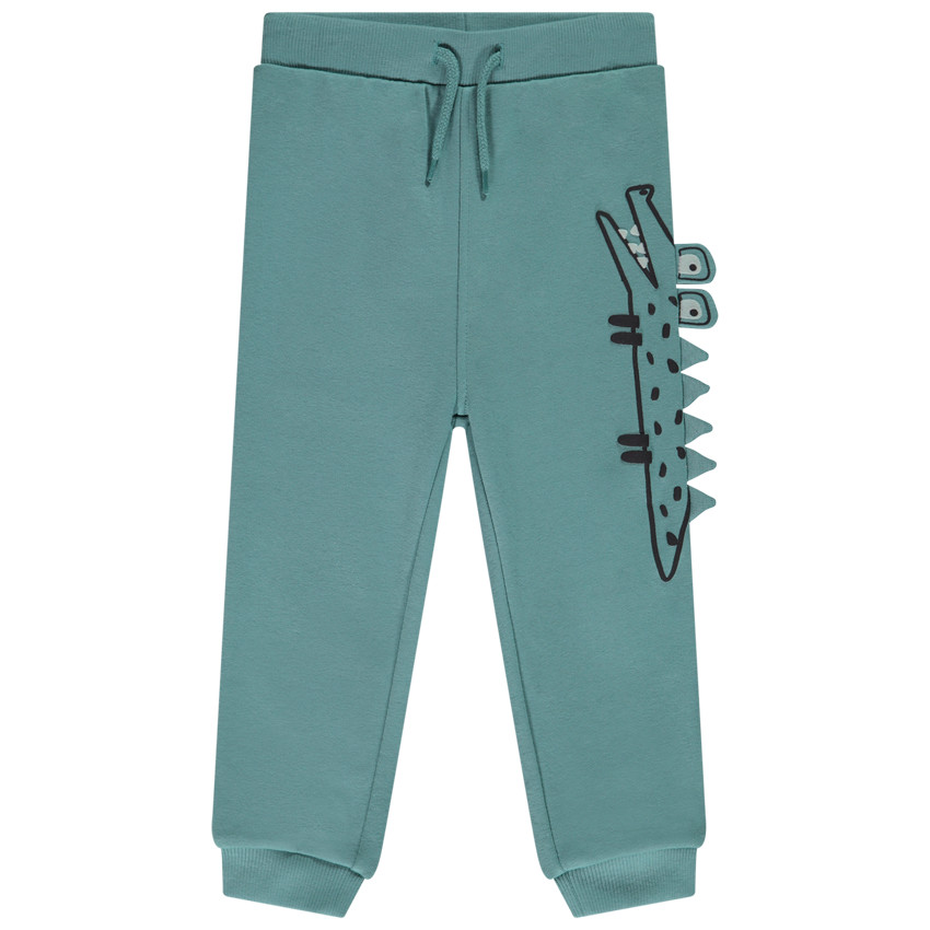 Pantalon de jogging crocodile ludique pour bébé garçon 