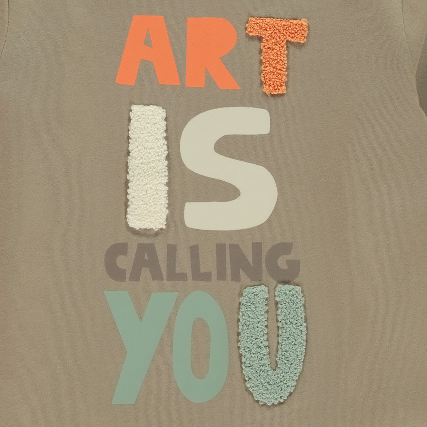 Lange mouwen T-shirt met fantasieprint voor jongens 